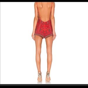NBD beaded romper . Xs